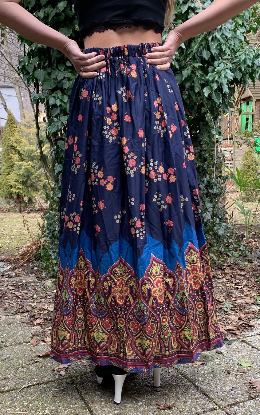 Gonne: Gonna lunga-tg M/L-nuova-chic per primavera – Nuovo e nell'imballaggio originale da Locarno venduto da Fixed8 4