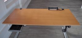Ergonomischer, elektrisch höhenverstellbarer Bürotisch