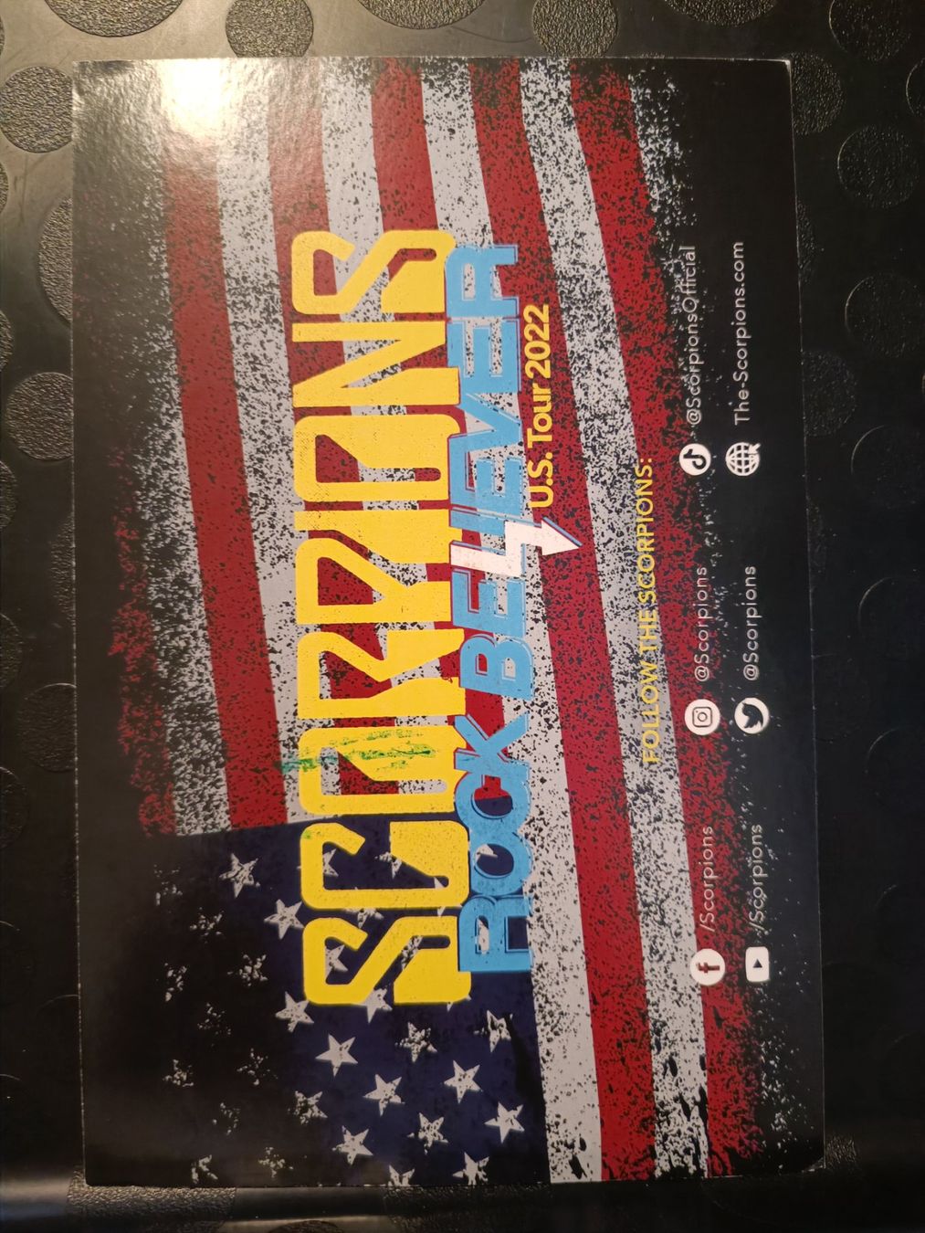 Autogramme: Scorpions - handsigniert - 15x20cm – Gebraucht aus Menziken von Artographs 1