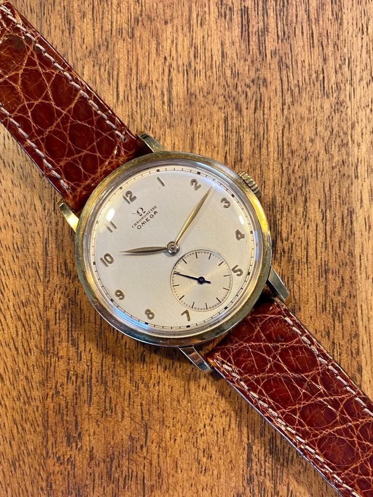 Omega Uhren: Omega Chronometer vintage 18K Rose Jumbo – Gebraucht aus Morges von Audemars07 5