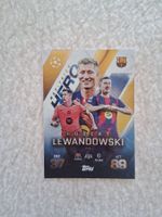 topps match attax 25-26/ hat trick hero Lewandowski