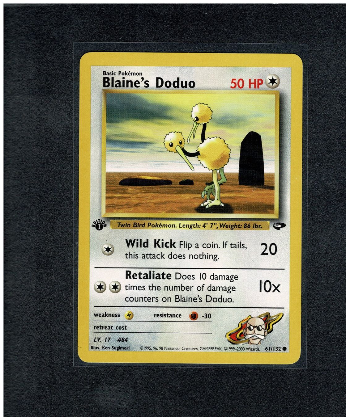 Pokémon Sammelbilder & Trading cards: Blaine's Doduo - 1st edition Gym Challenge – Gebraucht aus Giubiasco von rude01