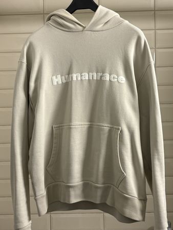 Adidas Humanrace Hoodie beige Grösse M