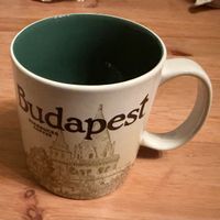 Starbucks Tasse, Budapest, Global Icon Serie