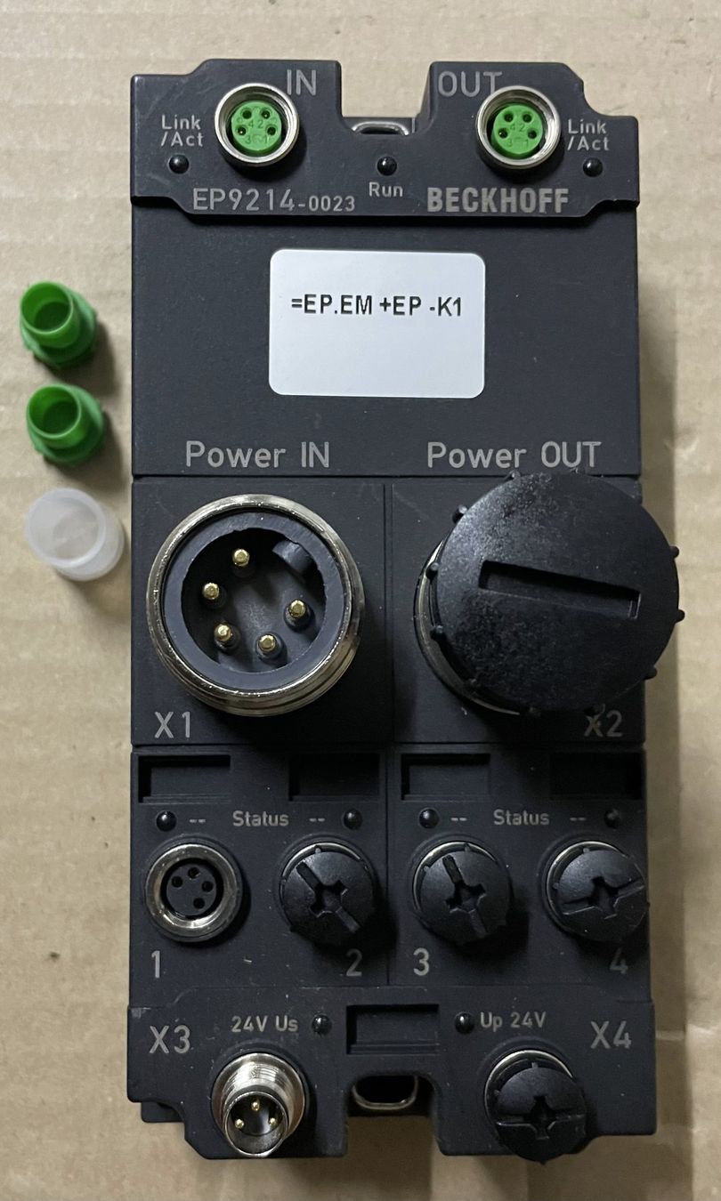 Beckhoff Componenti elettronici: Beckhoff Modul EP9214-0023 neuwertig – Nuovo e nell'imballaggio originale da Sins venduto da 3985schluckti 7