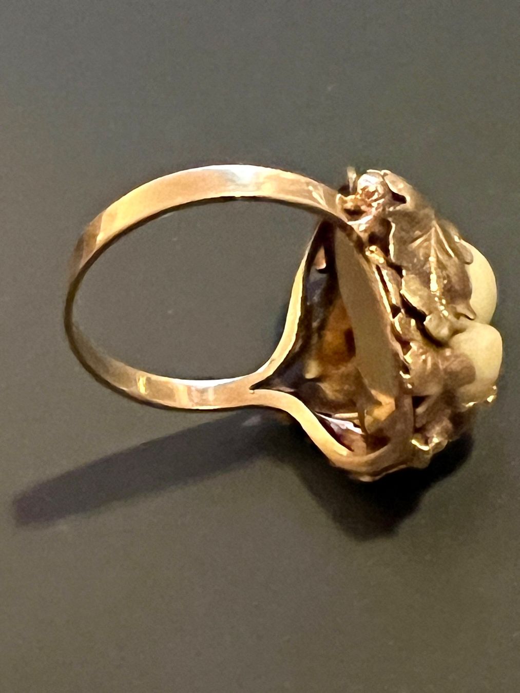 Anelli: Gold-Ring 14K mit Grandeln – Usato da Chur venduto da Penting1935 6