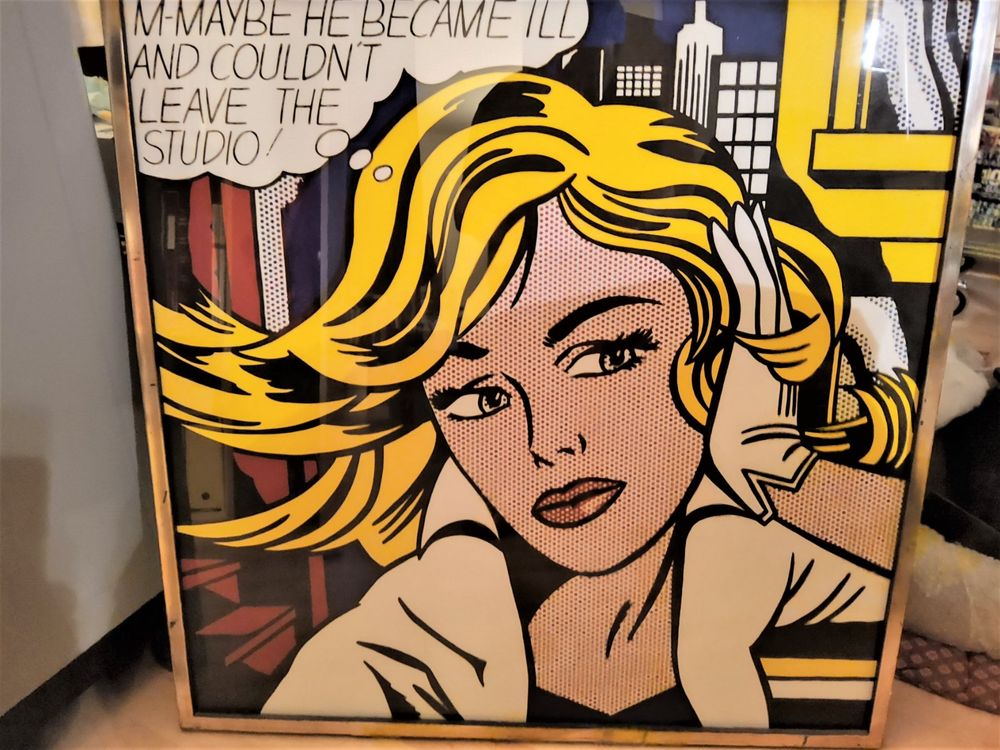 Roy Lichtenstein - Serigraphie - M-MAYBE (a girl’s picture) (Gebraucht ...