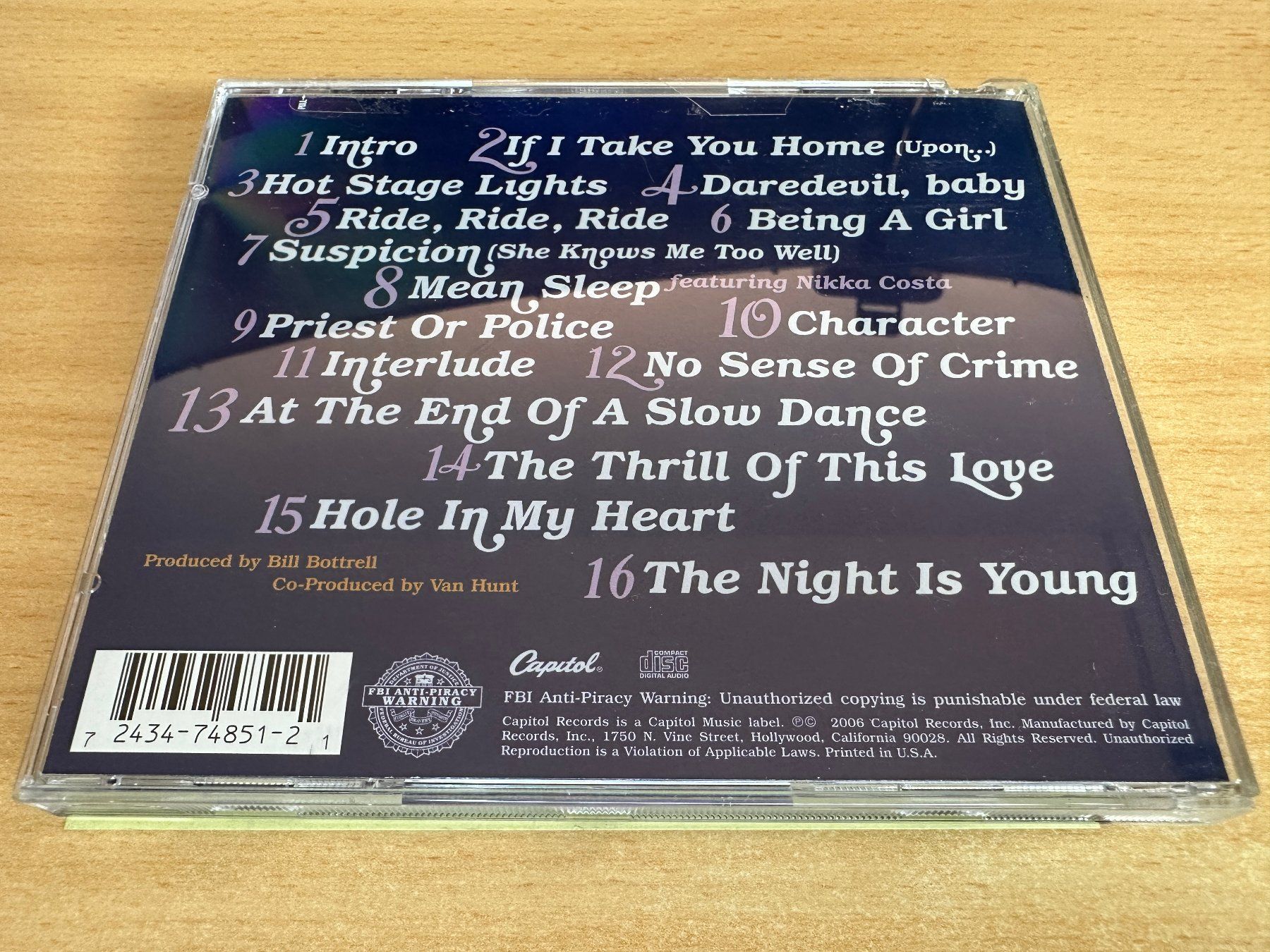 CD: Van Hunt – On The Jungle Floor – Usato da Rikon im Tösstal venduto da Alpenmutz 1