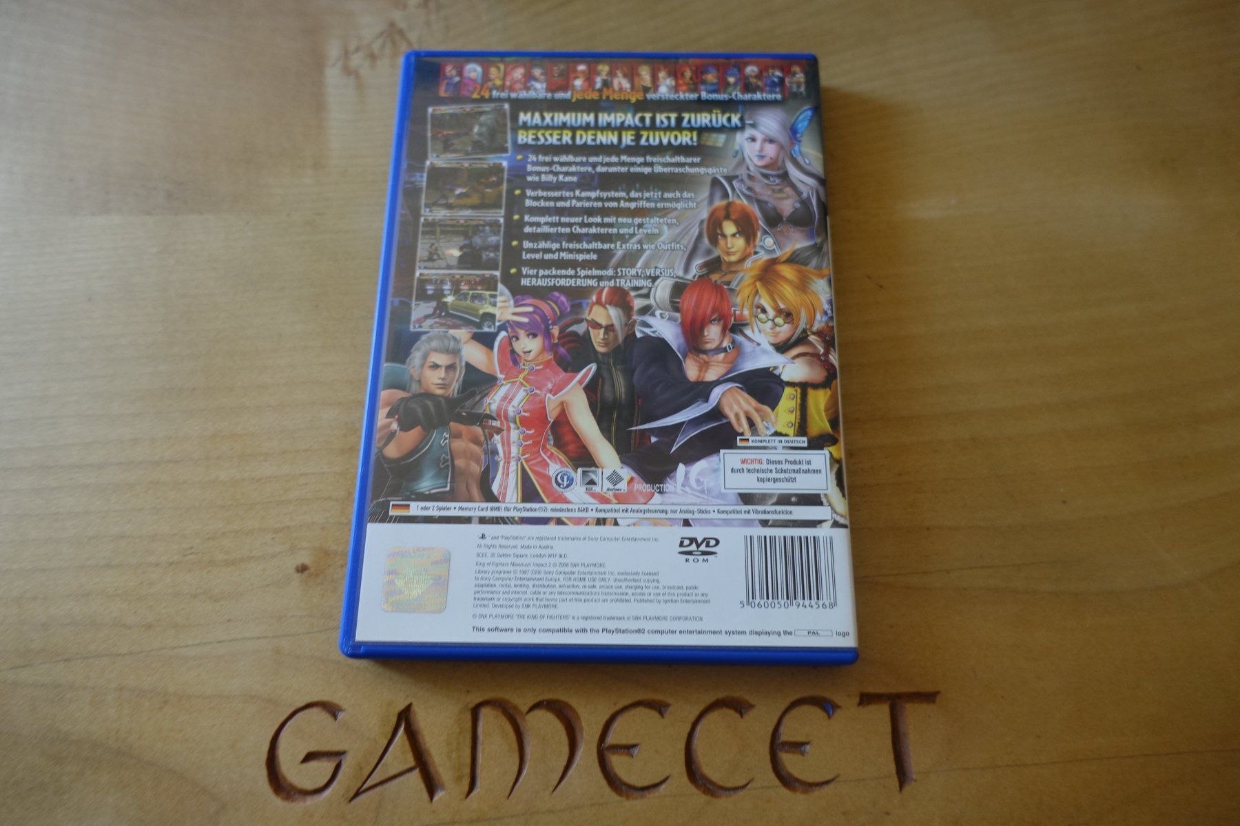Sony Spiele: King of Fighters: Maximum Impact 2 – Gebraucht aus Steinach von Gamecet 2
