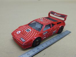 Corgi Modellauto BMW M1 BASF rot gebraucht guter Zustand