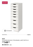ALEX Schubladenelement von Ikea