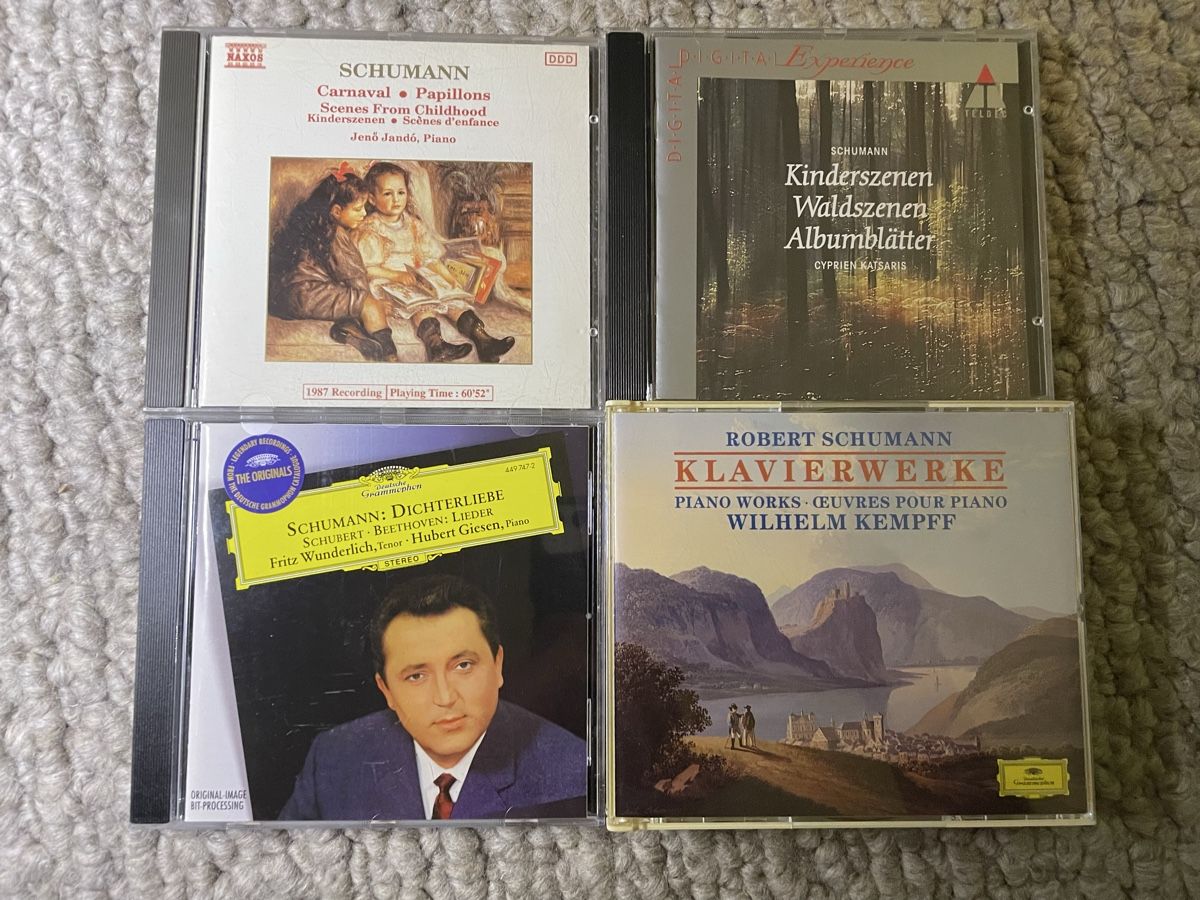 CD: 4x Robert Schumann – Usato da Reinach AG venduto da trigger7811