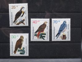 BRD 1973 Greifvögel **