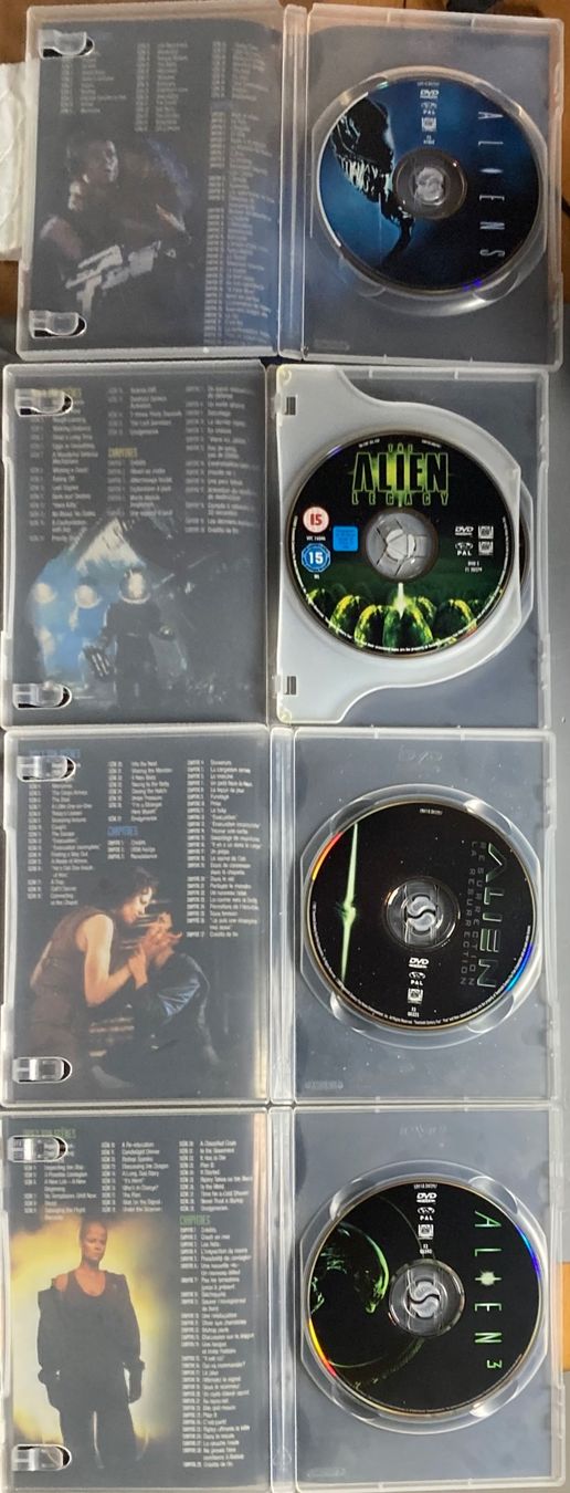 Alle DVDs: ALIEN LEGACY 20TH ANNIVERSARY EDITION – Gebraucht aus Poliez-Pittet von Newtown-Records 5