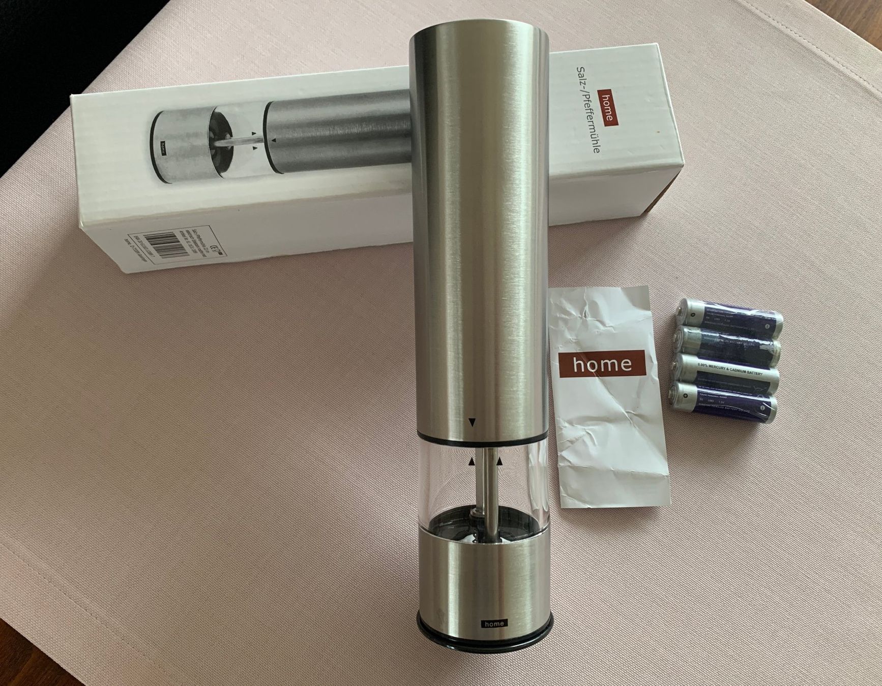 Elettrodomestici da cucina: HOME Salz- /Pfeffermühle – Nuovo e nell'imballaggio originale da Zürich venduto da Tzhkely24 1