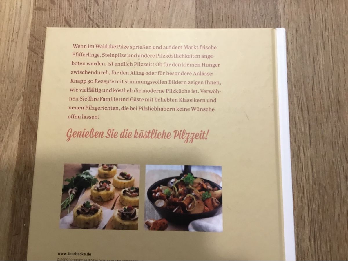 Bücher: Köstliche Pilzzeit – Gebraucht aus Triesen von Trisuna 1