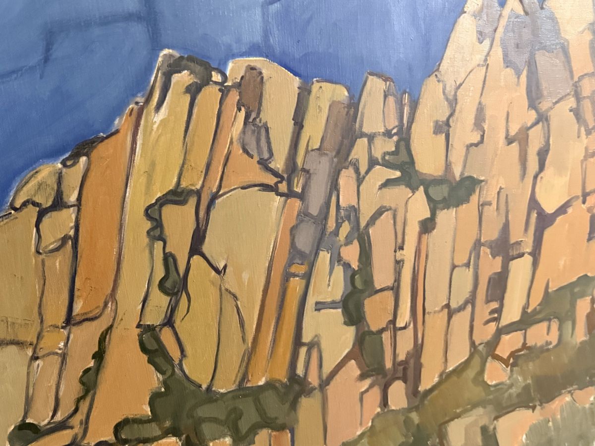 Gemälde: Ölgemälde – Berglandschaft, signiert – Gebraucht aus Solothurn von NUVICO 5