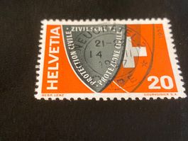 Zivilschutz ZNr. 330 1957 Vollstempel Neuchatel