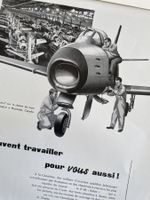 Canadair Flugzeuge - 4 alte Werbungen / Réclames 1949/51