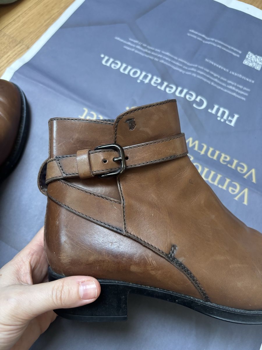 Tod'S Scarpe da donna: Hellbraune Tod's Stiefeletten, Gr. 35.5 – Usato da Zürich venduto da sher_locked 4