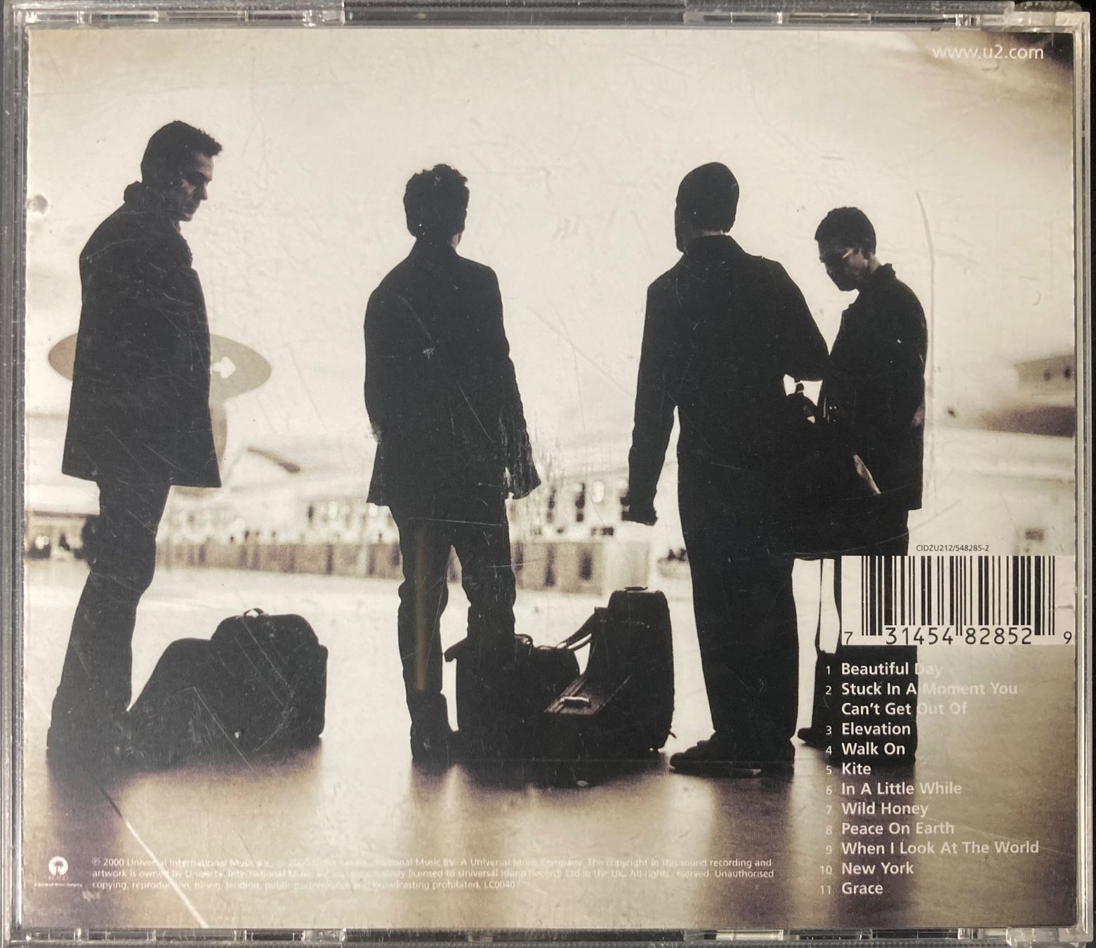 CDs: U2 - ALL THAT YOU CAN'T LEAVE BEHIND – Gebraucht aus Poliez-Pittet von Newtown-Records 1