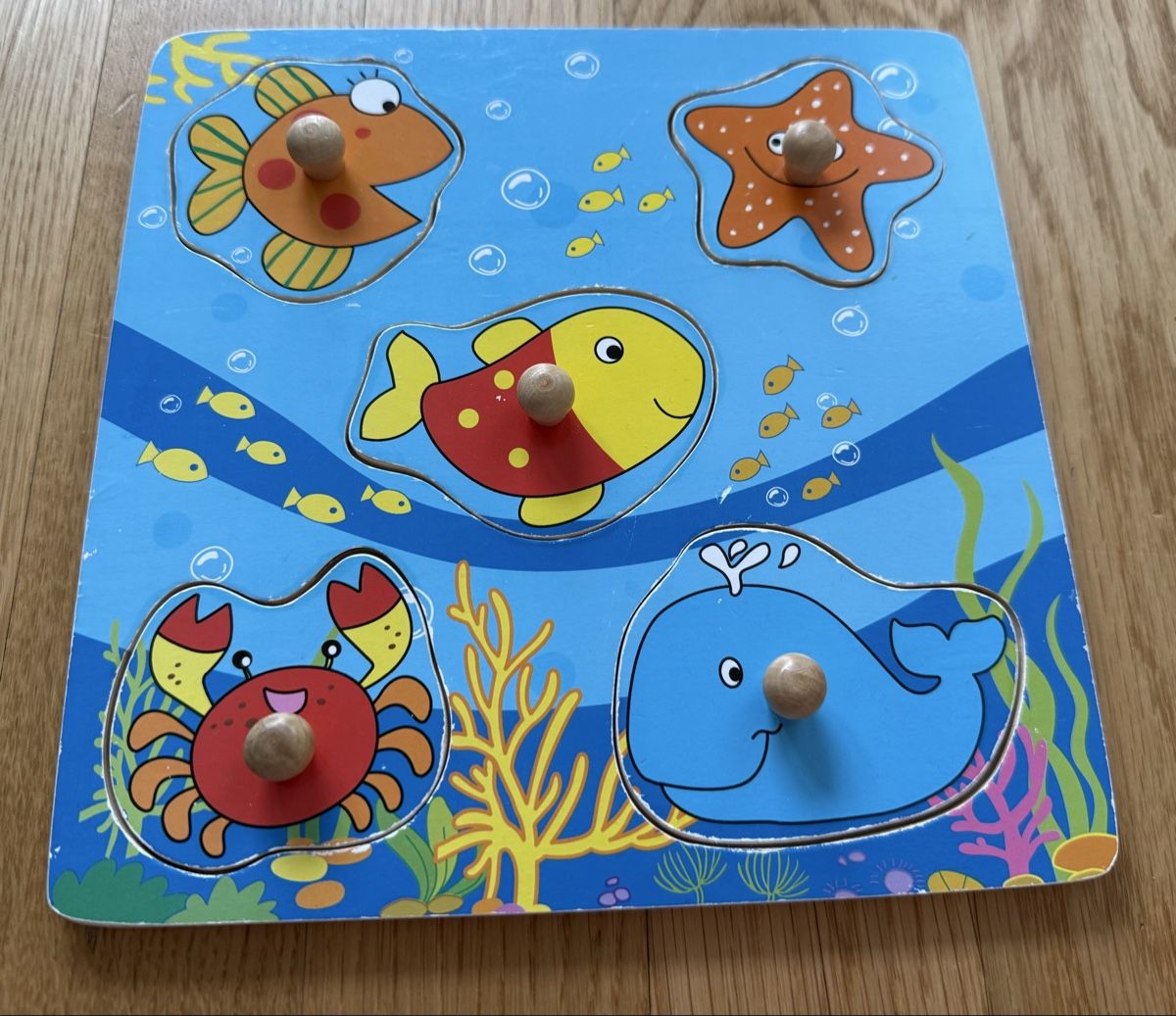 Puzzle: Puzzle en bois, 5 pièces – Usato da Genève venduto da valmath