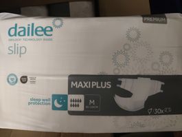 Dailee Slip Maxi + Inkontinenzwindeln M Windeln Erwachse