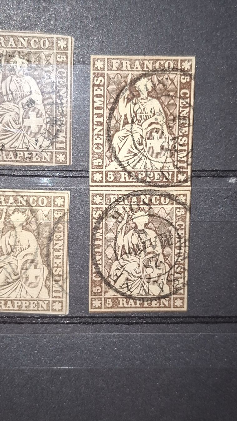Tutti i francobolli: Strubellot mit Paaren 7Stk.  – Usato da Balgach venduto da SIMEON27 3