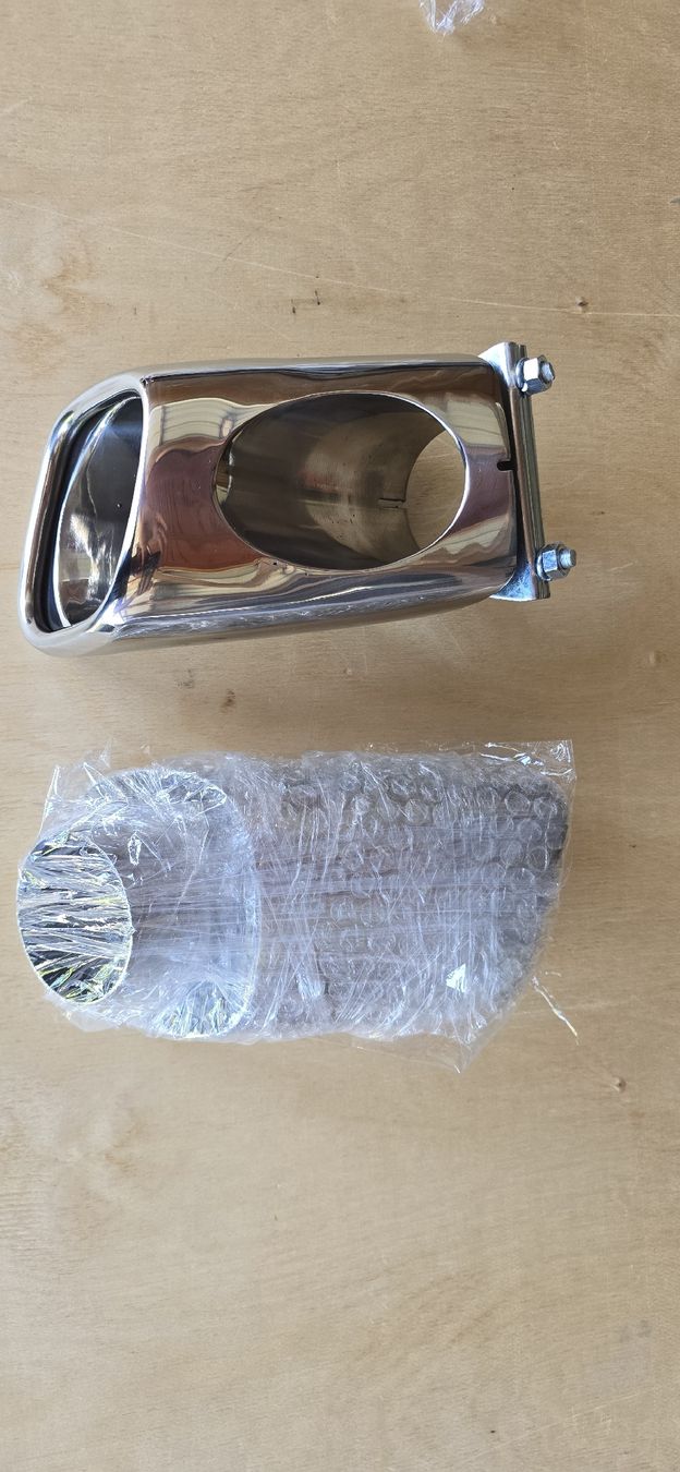 Sistemi di scarico: Auspuffblende Universal Chrom 65mm – Nuovo e nell'imballaggio originale da Kerzers venduto da Kerzers03