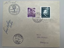 1939 Inter. Ballonwettfliegen Zürich Landi / Vaduz