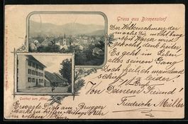 Passepartout-AK Birmenstorf, Gasthof zum