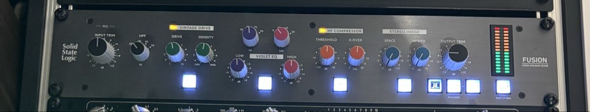Solid State Logic Equalizzatori: Solid State Logic Fusion Mastering-Prozessor (neuwertig) – Nuovo (secondo la descrizione) da Schalunen venduto da joelsbest