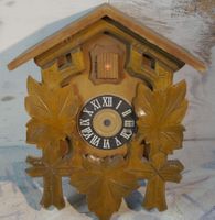 ⭐Vintage Kuckucksuhr (nur Gehäuse) im typischen Chalet-Stil