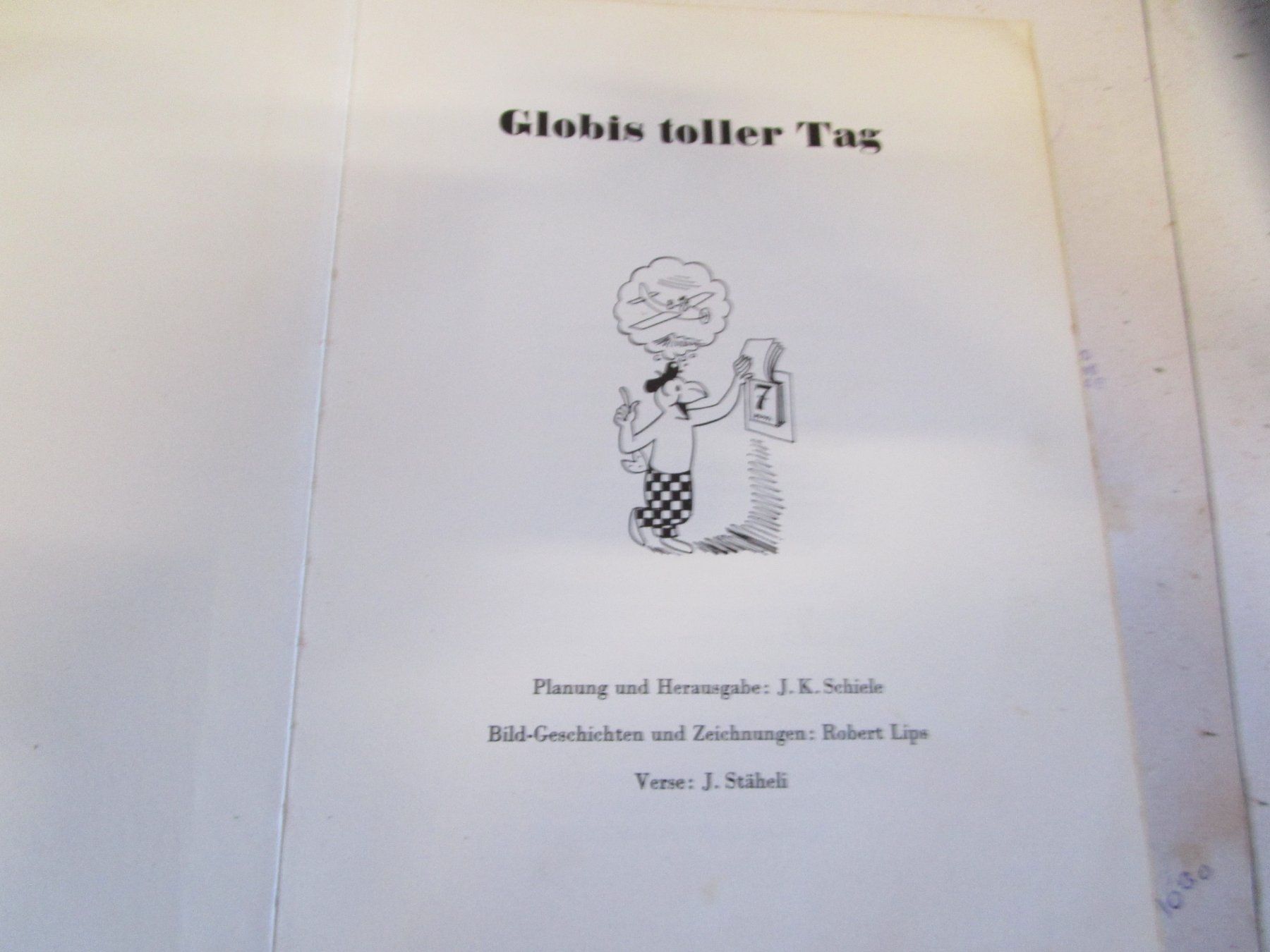 Libri: Globi Buch:  Globi toller Tag 1967 – Usato da Rupperswil venduto da Ema10 1
