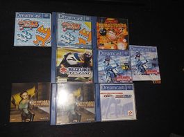 6 x Dreamcast Game  Worms,Chu Chu etc.