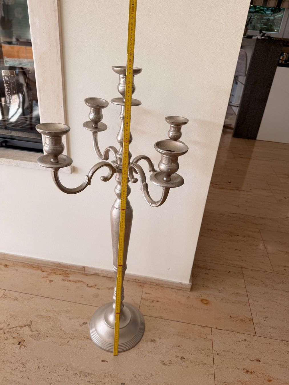 Kerzenständer: Kerzenständer höhe 99cm, vermutlich Messing – Gebraucht aus luterbach von boxster4 5