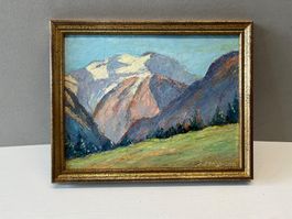 Allmenalp bei Kandersteg von F.J. Erismann    (ID XS61)