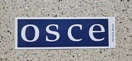 *** Aufkleber OSCE gross Einsatz ***