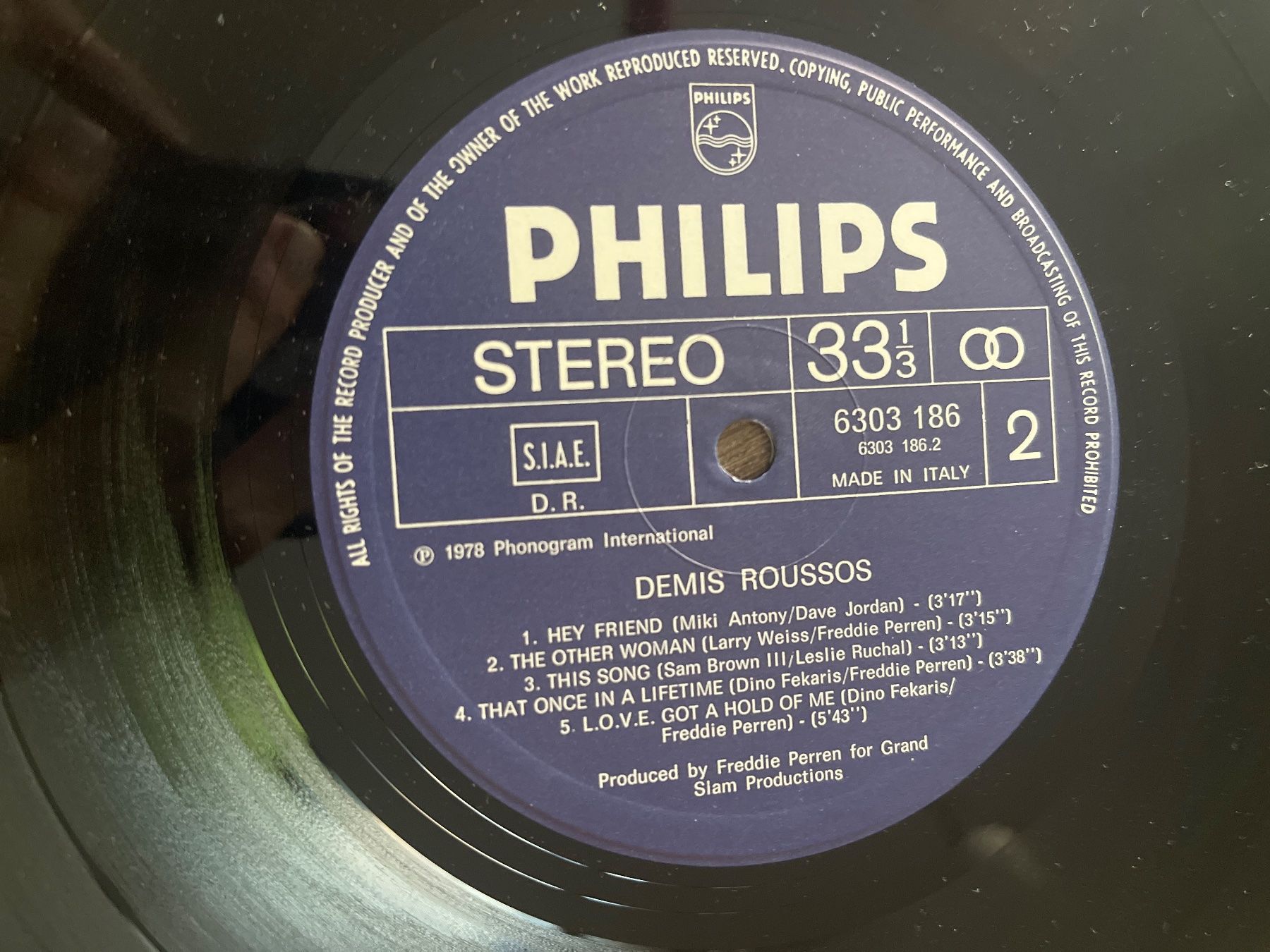 Dischi in vinile: A410/Demis Roussos – Usato da Frutigen venduto da Philippe_jsp 2