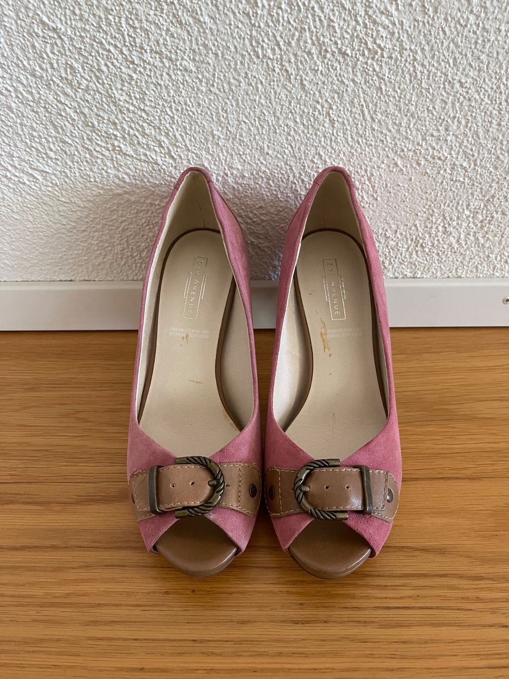 Chaussures femmes: 5th Avenue Peeptoe Pumps, Rosa Gr. 36 – Neuf avec emballage d'origine à Ehrendingen par abo_p9n6