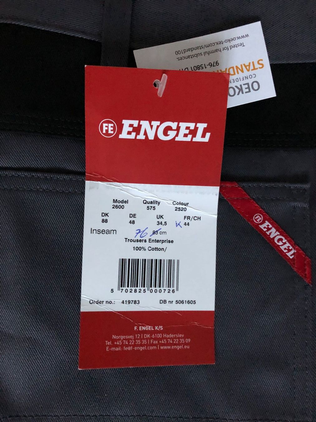 Pantaloni: Arbeitshose ENGEL – Nuovo (secondo la descrizione) da Niederurnen venduto da Guste 1