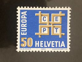 Schweiz 1963 Europa CEPT postfrisch