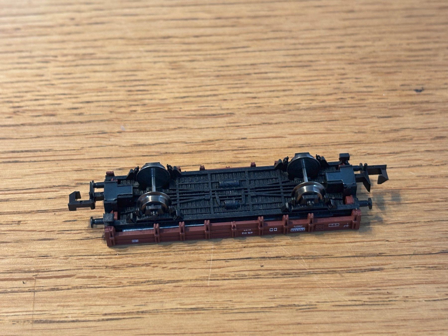 Modellini di ferrovie: e1760: Flachwagen (Spur N) – Usato da Birsfelden venduto da Birs_25 3