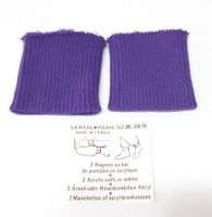 Ersatzbündchen aus Strick -Poignets de rechange en tricot