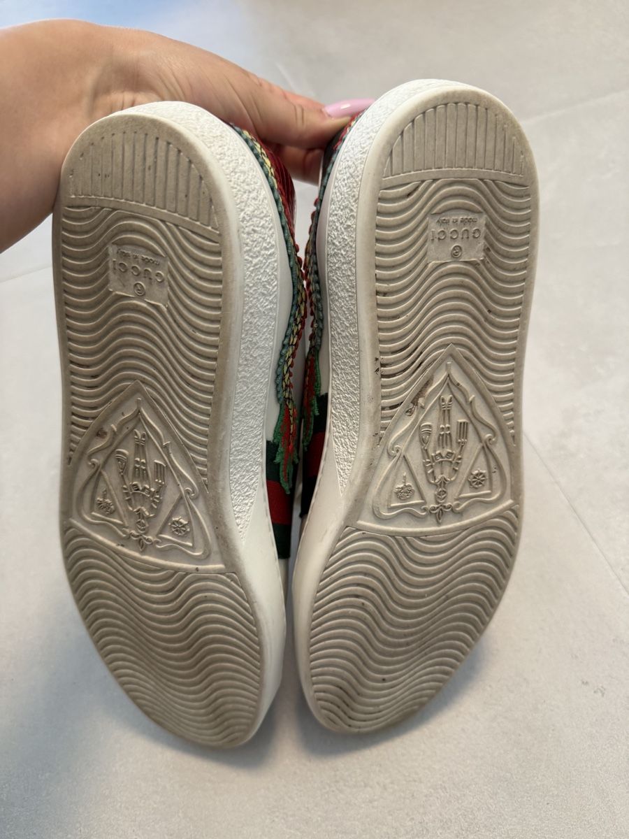 Gucci Chaussures hommes: Gucci Ace Sneaker Gr. 44 mit Drachenmuster – D'occasion à Unterlunkhofen par cgi99 5
