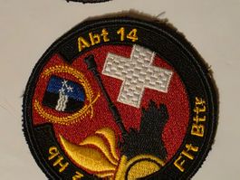 Artillerie Abzeichen Badge Pz Hb 14 Flt Bttr Original