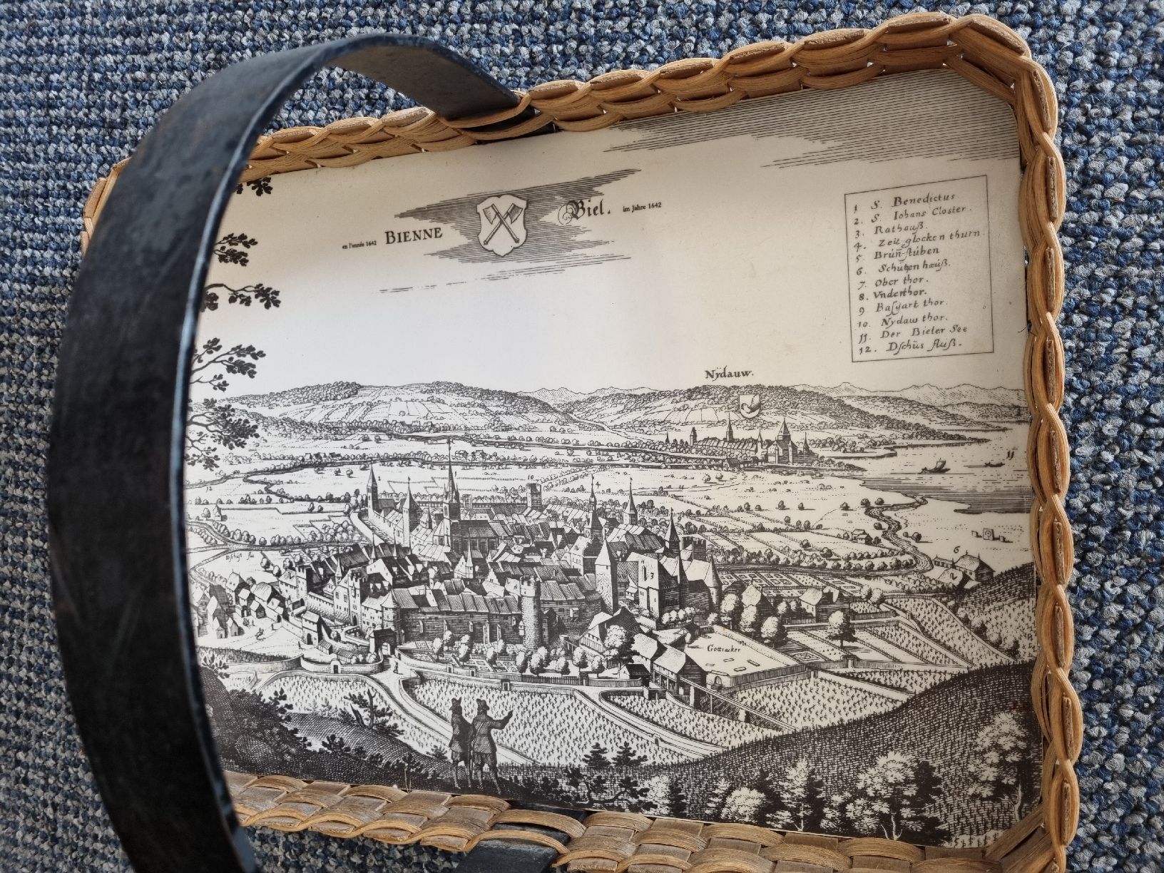 Piatti di portata: Serviertableau Stadt Biel – Usato da Brügg BE venduto da Delfin79 1