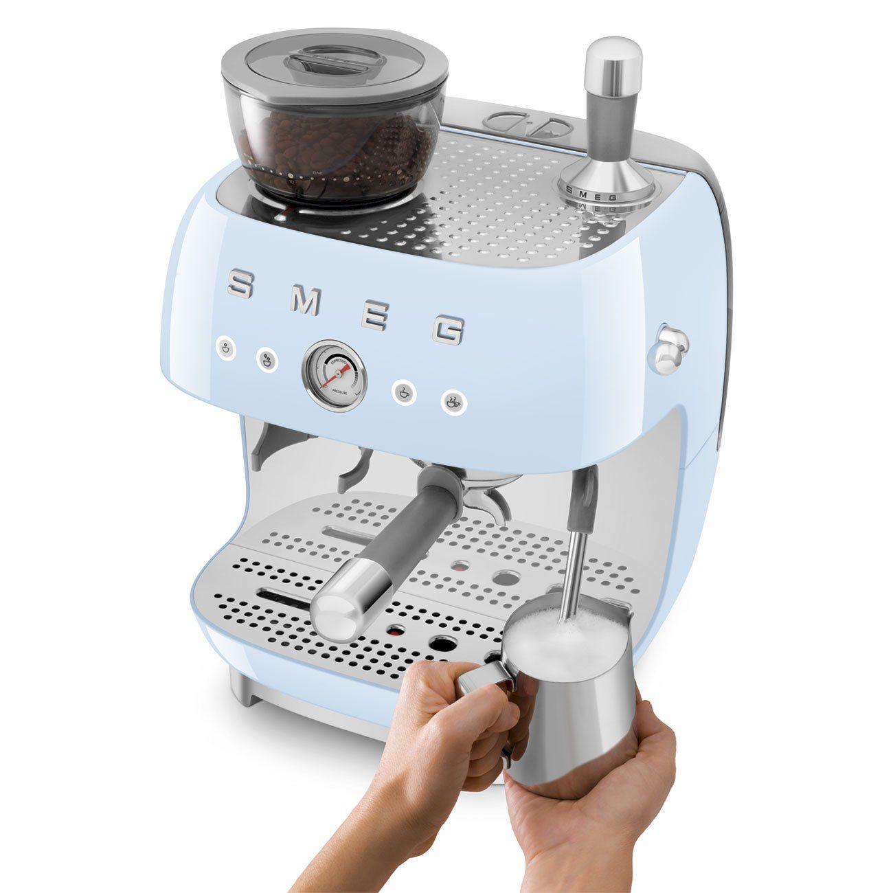 Kaffeemaschinen & Espressomaschinen: Smeg EGF03PBEU Espressomaschine – Neu und originalverpackt aus Bottighofen von zaap 4