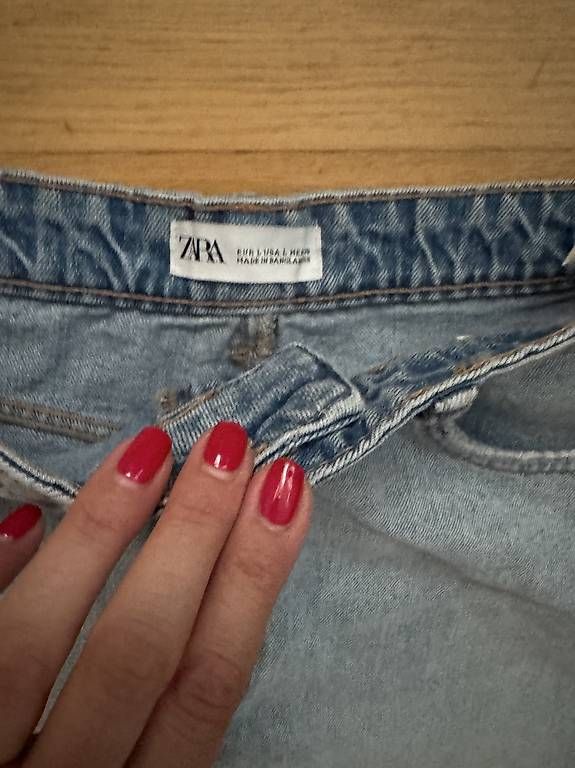 Gonne: hellblauer Jeansrock von Zara in Grösse L – Usato da Zürich venduto da reb_dj6r 1