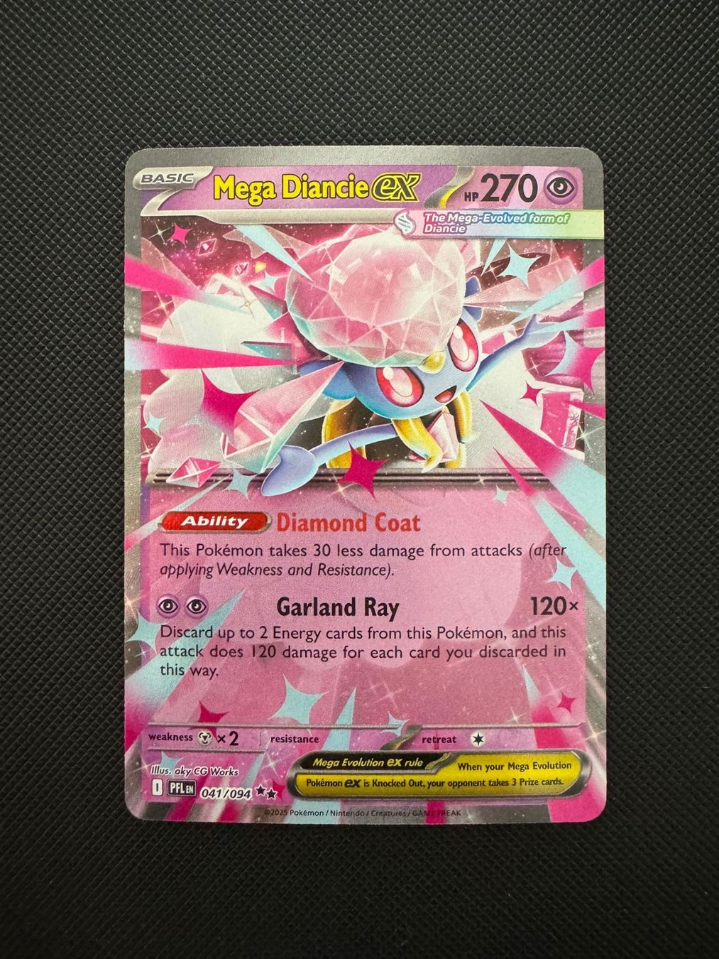 Pokémon Carte collezionabili: Pokémon Mega Diancie ex 041/094 – Usato da Seuzach venduto da provenzano18